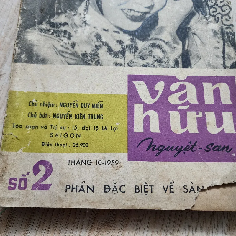 Văn hữu nguyệt san số 2 tháng 10.1959 557579