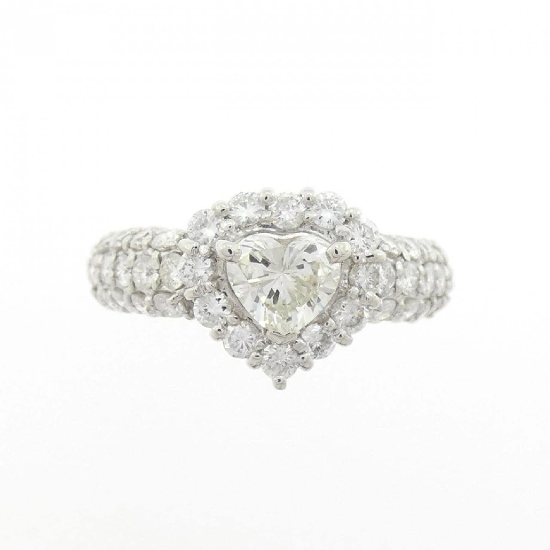 Nhẫn kim cương hình trái tim PT900 0.45CT 670157