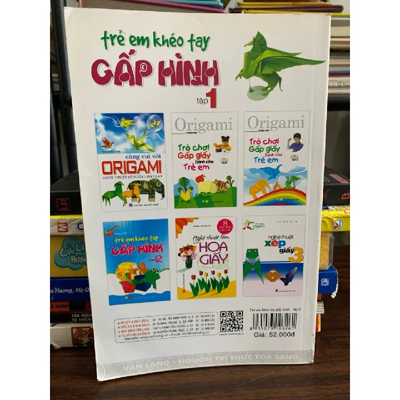 Trẻ em khéo tay – Gấp hình (Tập 1) – Kim Đan biên soạn 574011