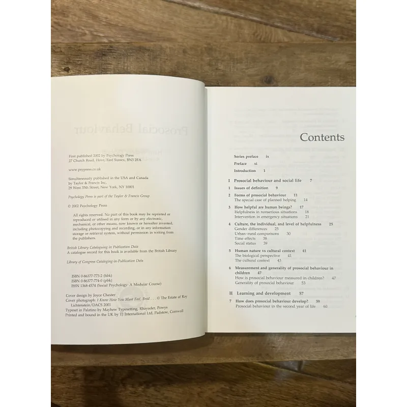 Prosocial Behaviour - Hans-Werner Bierhoff 729026