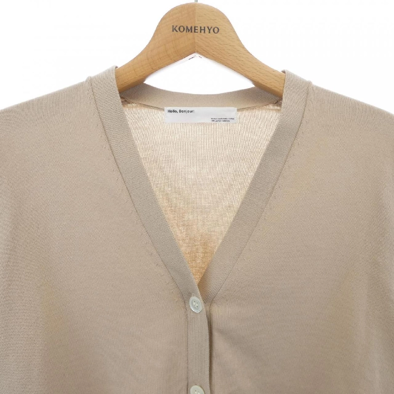 HELLO BONJOUR カーディガン - Hàng hiệu Authentic 775272