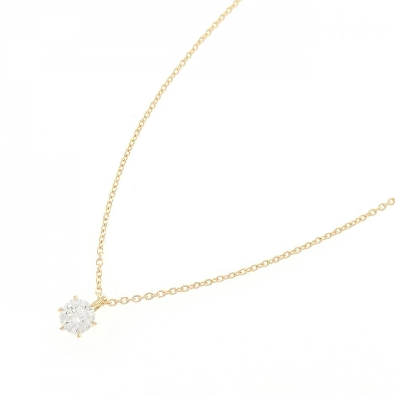 K18YG Dây chuyền kim cương 0.231CT H VS1 3EXT - Hàng hiệu Chính hãng 872536