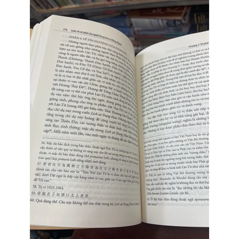 LUẬN VỀ CÁC PHÁI CỦA NGƯỜI TRUNG HOA VÀ ĐÀNG NGOÀI 937133