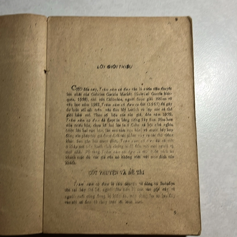Trăm năm cô đơn — G.G.Macket — 1986s 496555