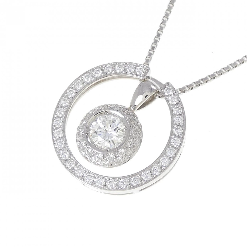 Dây chuyền kim cương 2WAY PT900/PT850 0.510CT H VS2 Good - Hàng hiệu Chính hãng 874262