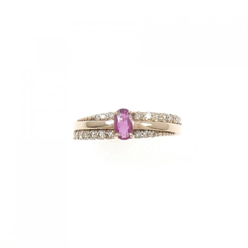 Nhẫn Ruby K18PG - Hàng hiệu Chính hãng 852919