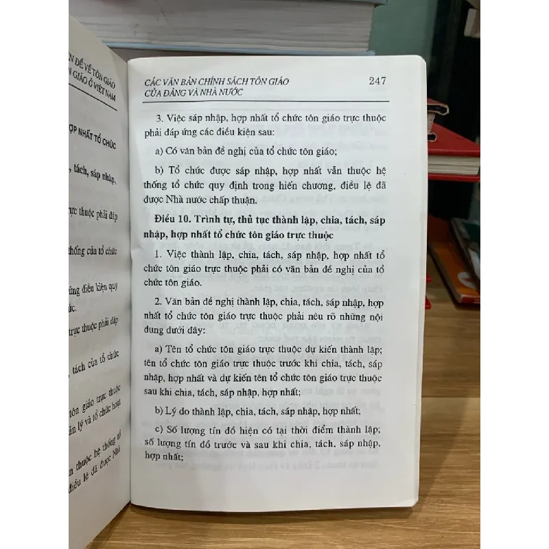 Một số chuyên đề về tôn giáo và chính sách tôn giáo ở Việt Nam 718342