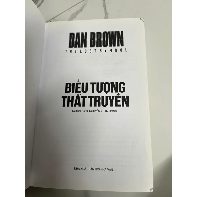 Biểu Tượng Thất Truyền - Dan Brown 991776