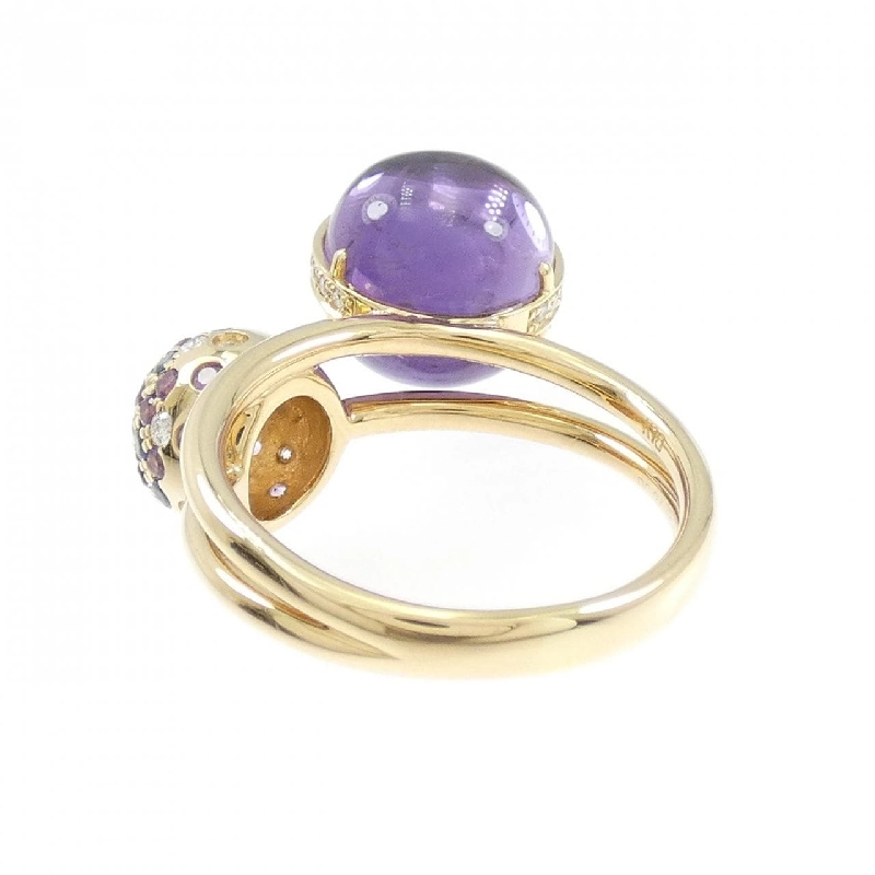 Nhẫn đá màu K18YG - Hàng hiệu Authentic 855273