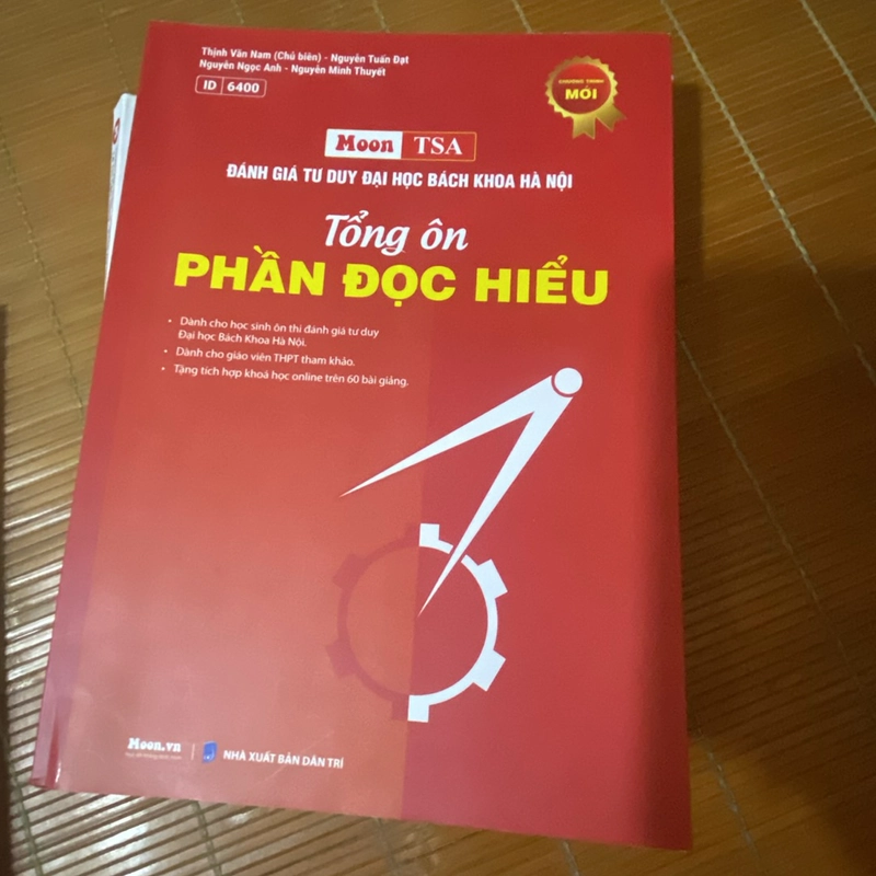 Combo luyện thi Đánh giá tư duy TSA của moon book (có lời giải, video chữa chi tiết) 447201