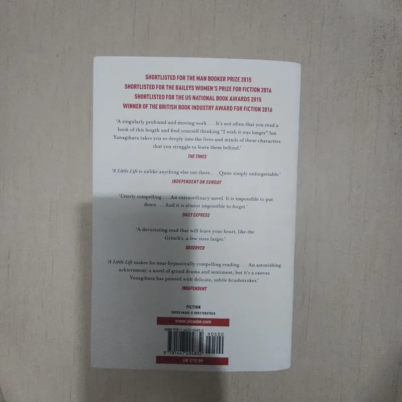 Sách A little life của Hanya Yanagihara mới 95% 503552
