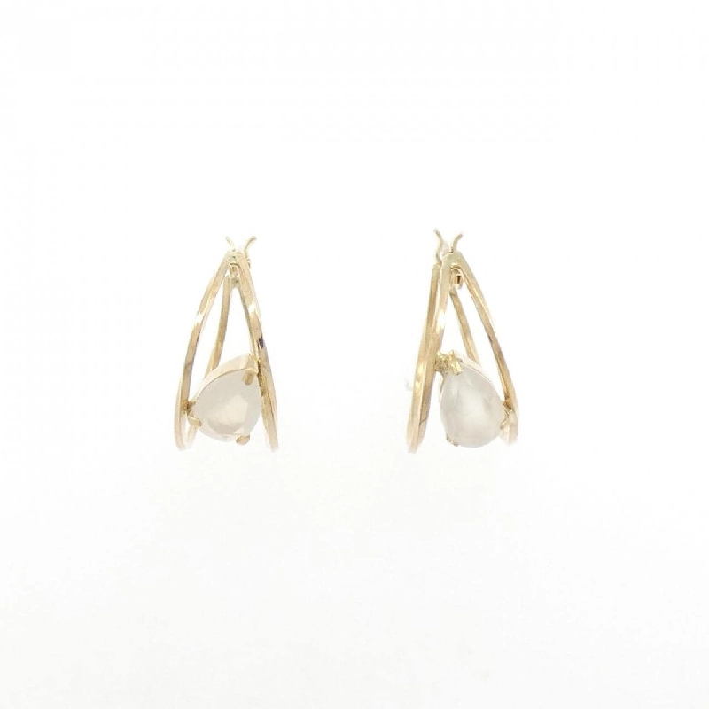 K10YG Bông tai Đá mặt trăng - Hàng hiệu Chính hãng 868164