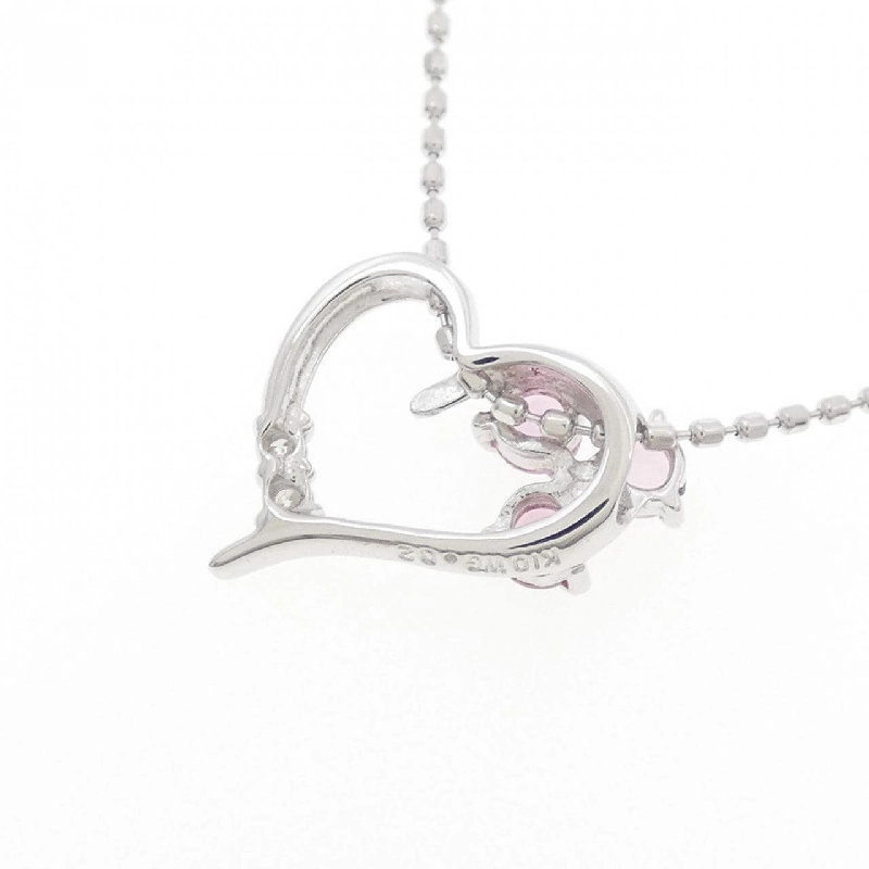 K10WG Heart Tourmaline Necklace - Hàng hiệu Authentic 858849