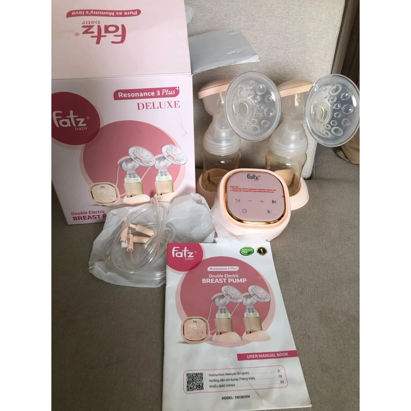 Máy hút sữa Fatz Baby Resonance 3 plus, còn mới, mới sử dụng qua vài lần 379411