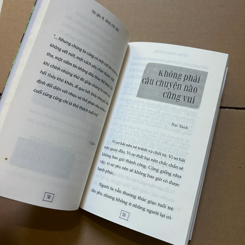 Nói yêu đi, đừng chờ đợi 929744