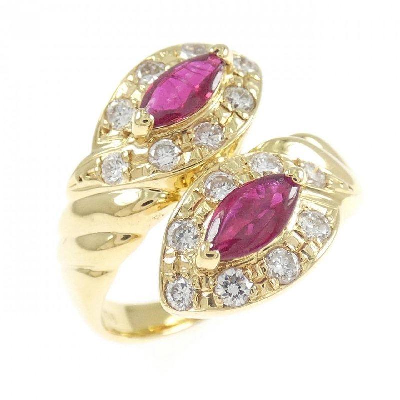 Nhẫn Ruby K18YG 0.84CT - Hàng hiệu Chính hãng 849578