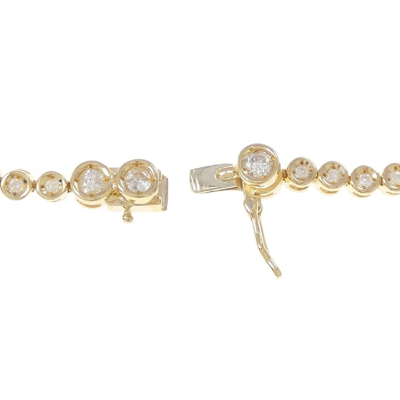 K18YG Vòng tay kim cương 1.00CT - Hàng hiệu Chính hãng 873416