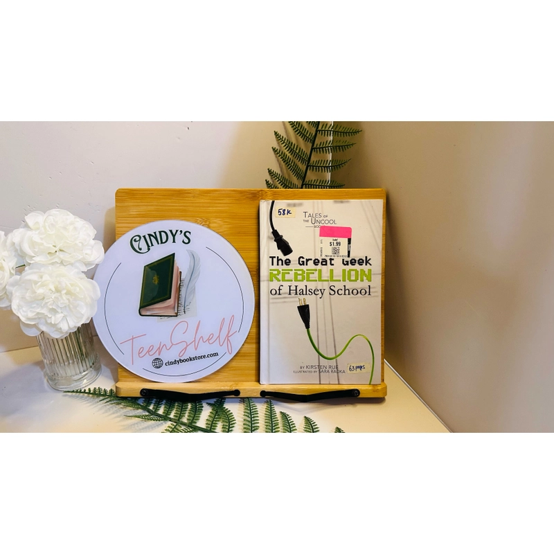 [Sách 2hand từ US] Like new 90% - The Great Geek Rebellion of Halsey School - Kirsten Rue 479698