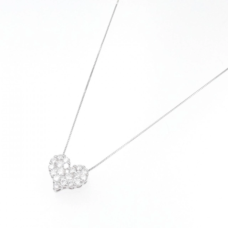 Dây chuyền kim cương hình trái tim PT900/PT850 1.00CT - Hàng hiệu Chính hãng 862442