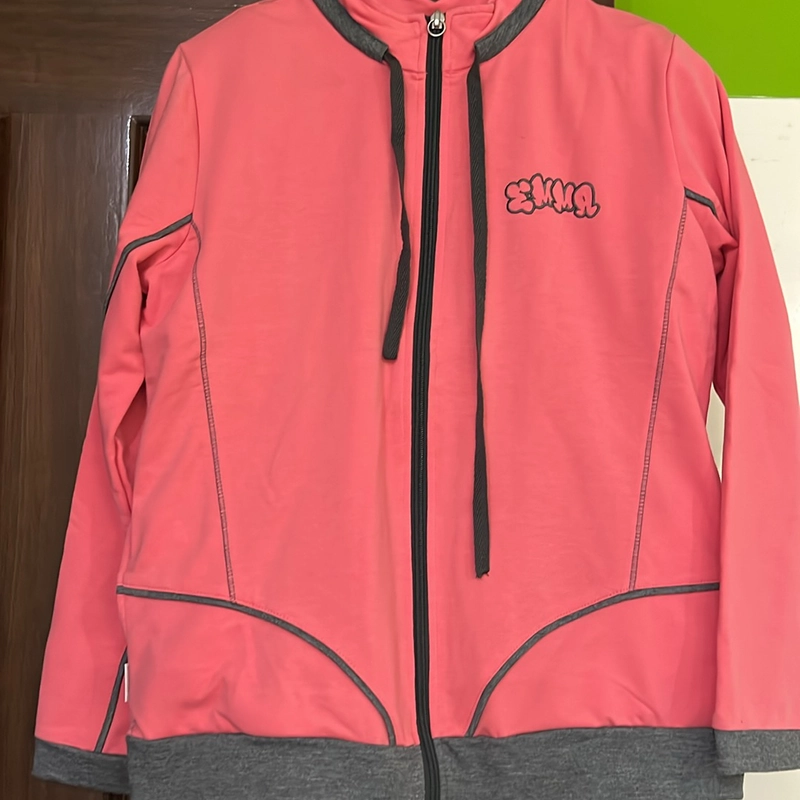 Bộ đồ thu đông Emma hồng ghi 508024