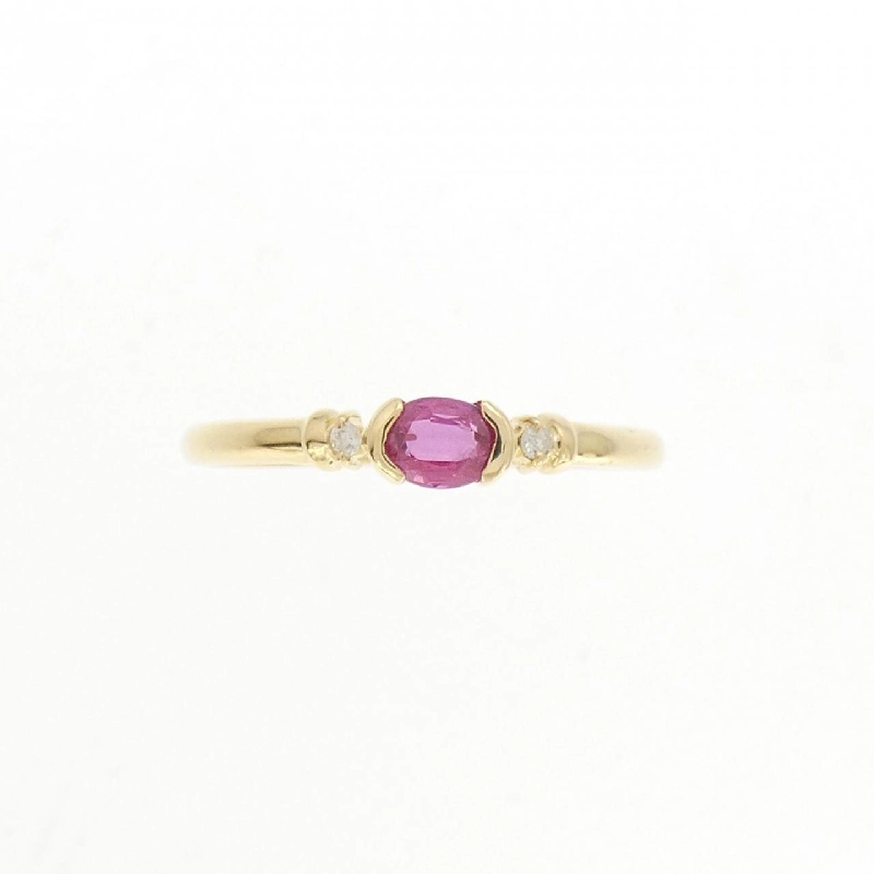 Nhẫn ruby K18YG 670412