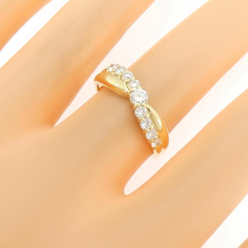 Nhẫn kim cương K18YG 0.51CT - Hàng hiệu Chính hãng 848244