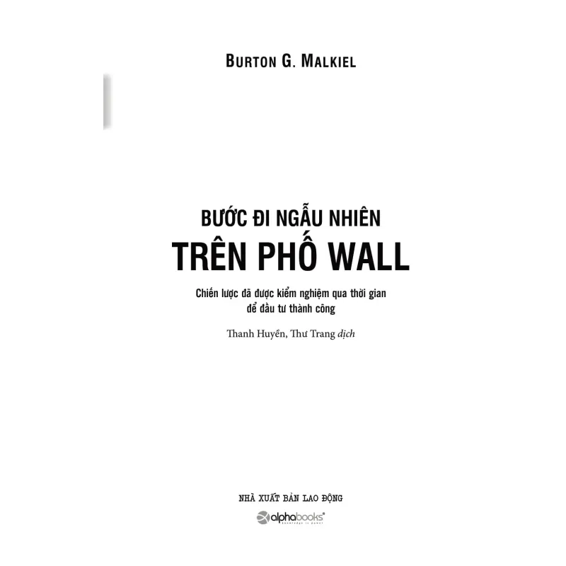 Bước Đi Ngẫu Nhiên Trên Phố Wall (Tái Bản 2021) 735707