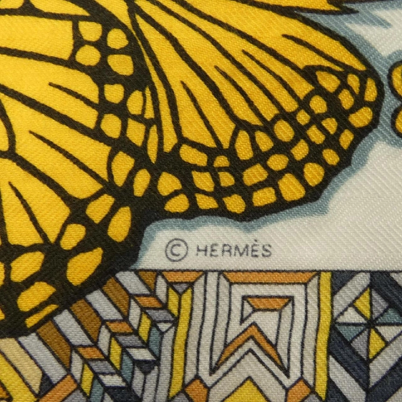 HERMES LE JAGUAR ET LE COLIBRI H243919S Khăn choàng - Hàng hiệu Chính hãng 833114