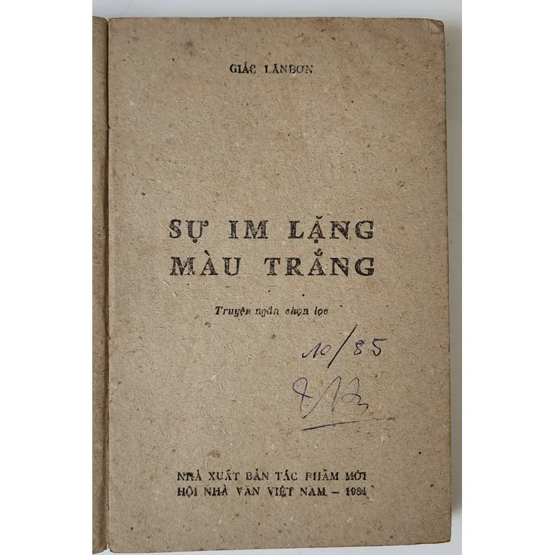 Truyện ngắn chọn lọc của Jack London: SỰ IM LẶNG MÀU TRẮNG 717460