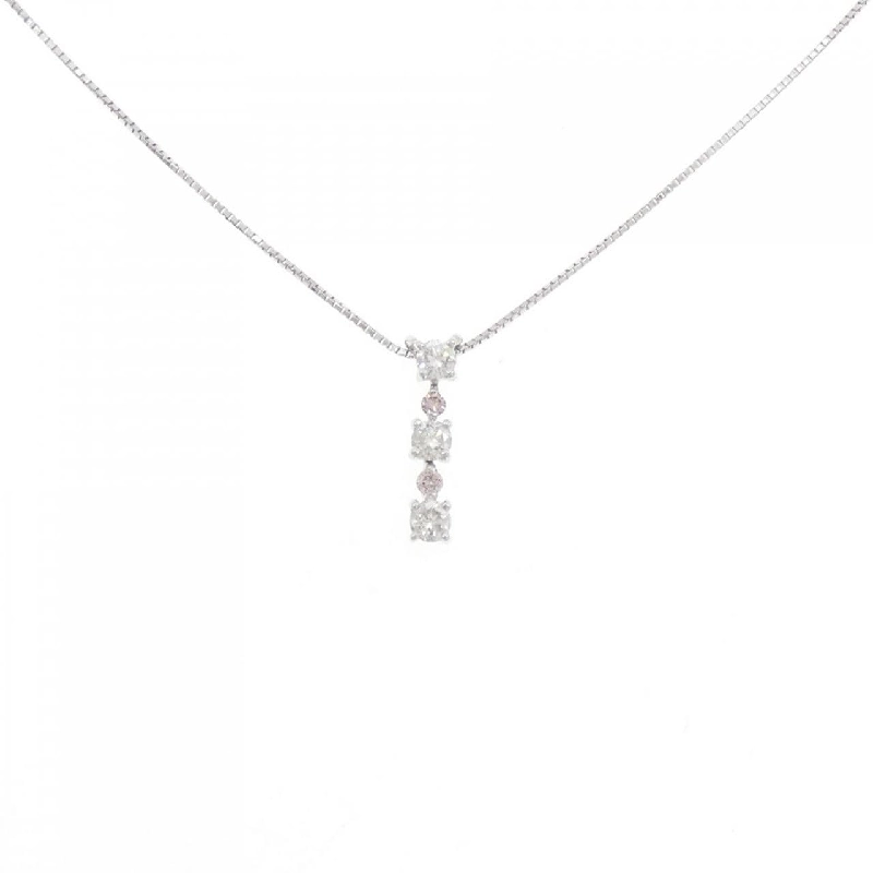 K18WG Dây chuyền kim cương 0.40CT - Hàng hiệu Chính hãng 857367