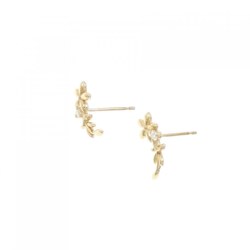 K10YG Bông tai kim cương hoa 0.04CT - Hàng hiệu Chính hãng 876866