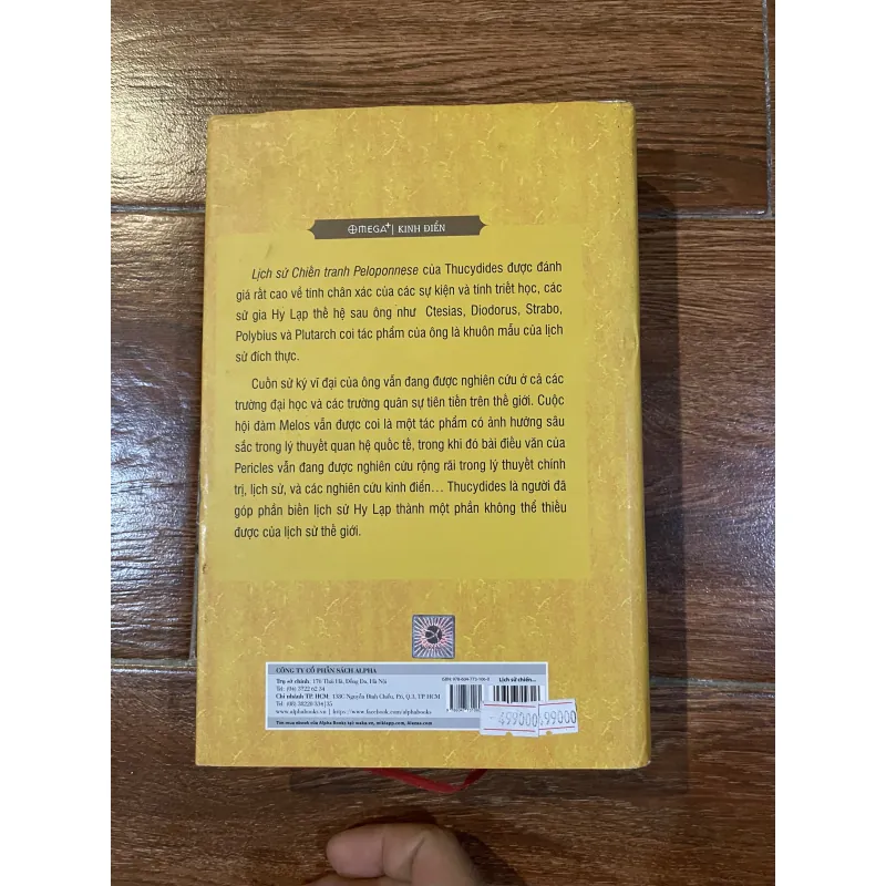Lịch sử chiến tranh Peloponnese Thucydides (10) 1010500