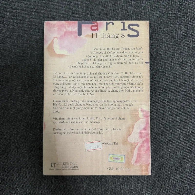 Paris 11 tháng 8 - Thuận 791229