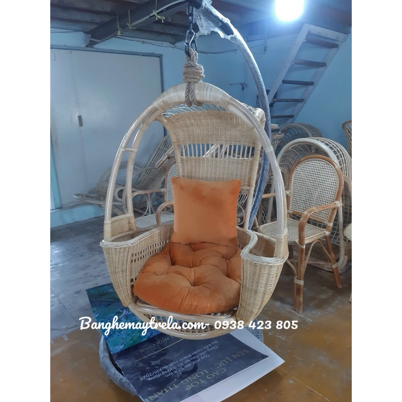 Ghế xích đu mây tự nhiên 495039