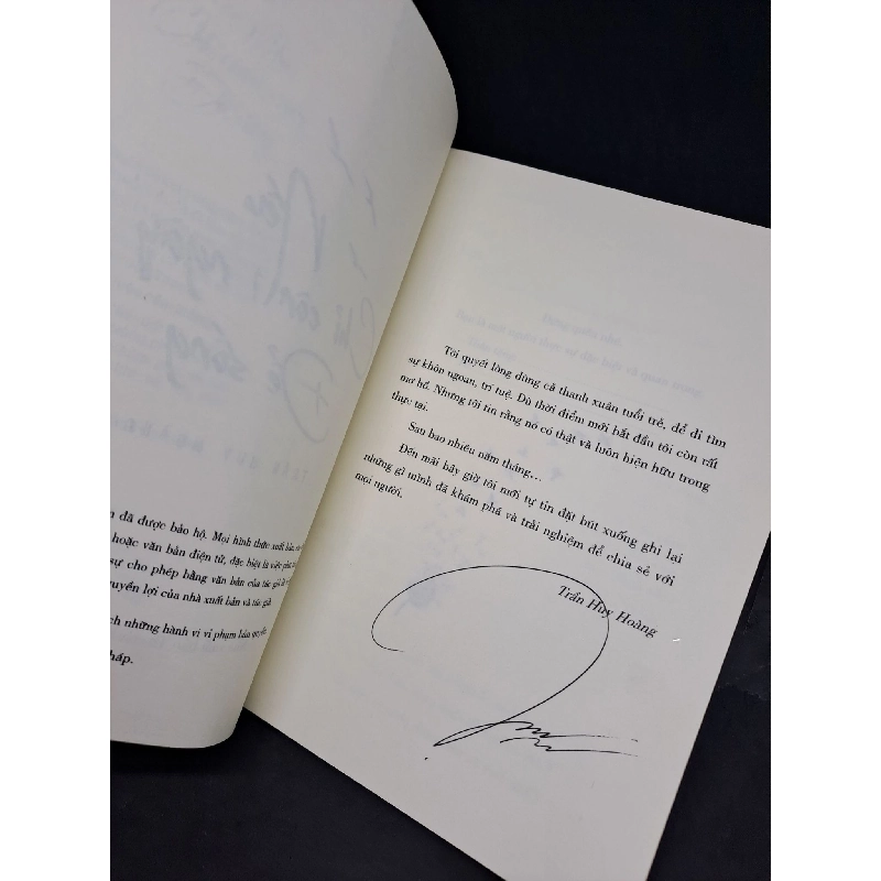 Nếu Chỉ Còn Một Ngày Để Sống Trần Huy Hoàng 2018 mới 80% có chữ ký HCM2208 911937