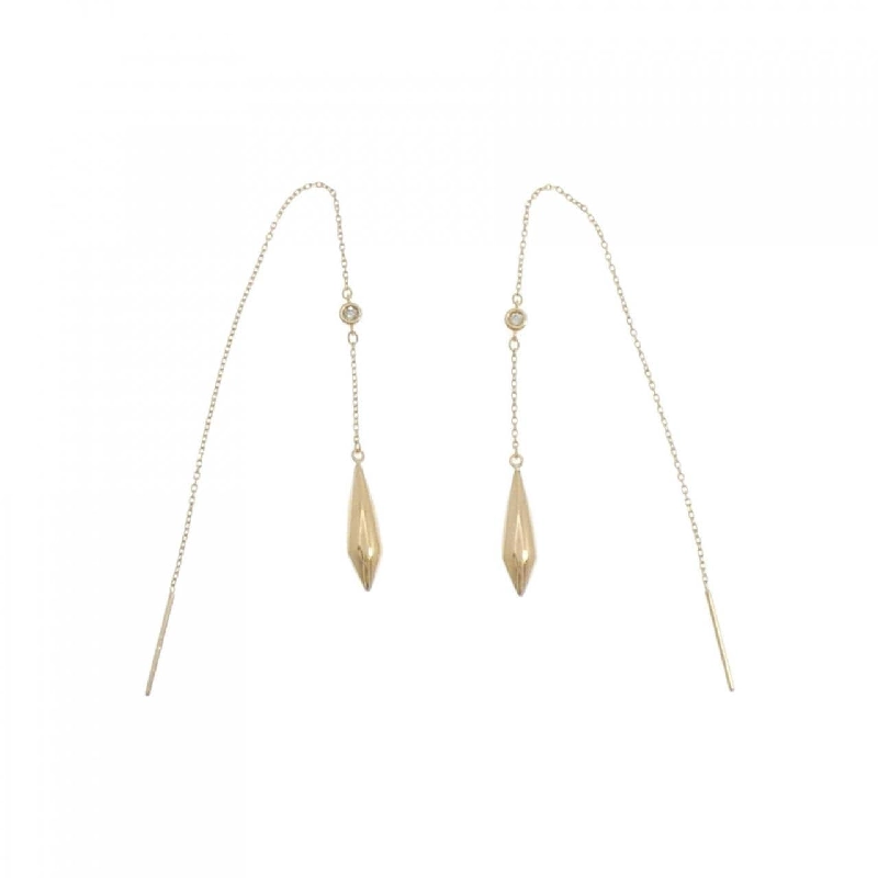 K18YG Bông tai kim cương - Hàng hiệu Chính hãng 868929