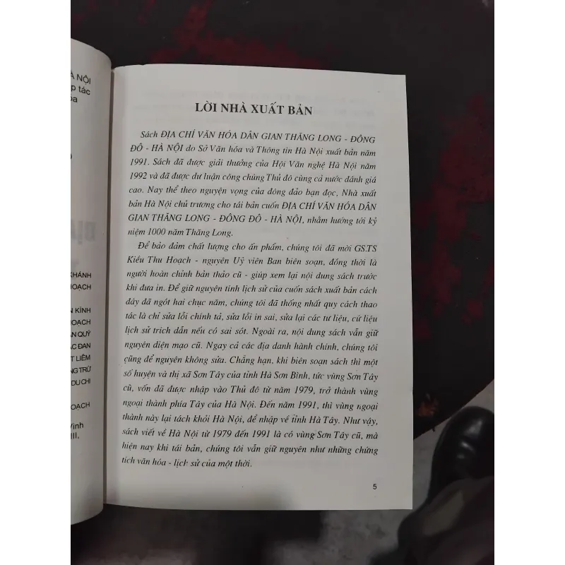 Địa chí văn hóa dân gian Thăng Long - Đông Đô - Hà Nội  992773