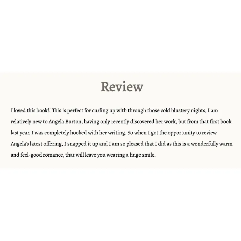 You've got my number - Angela Barton 734220