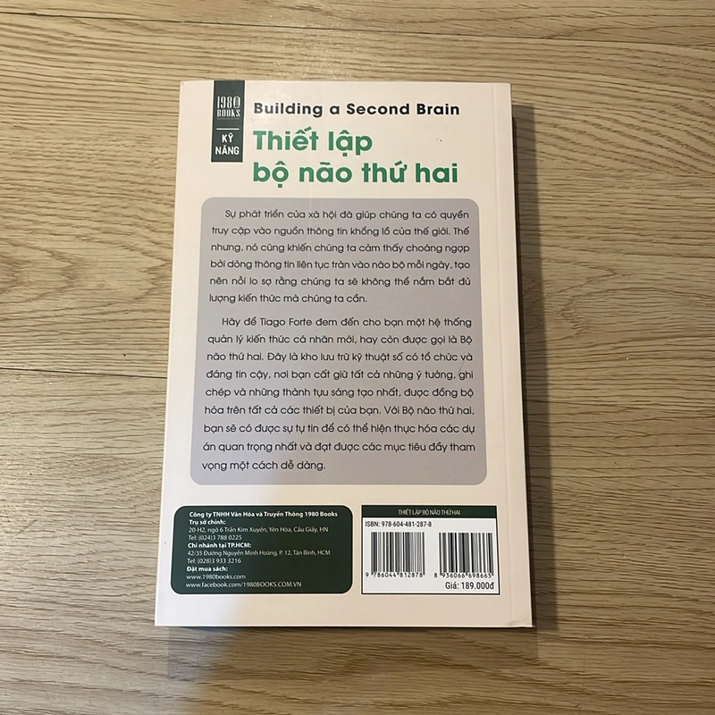 Building a second Brain - Thiết lập bộ não thứ hai - Tiago Forte 497971