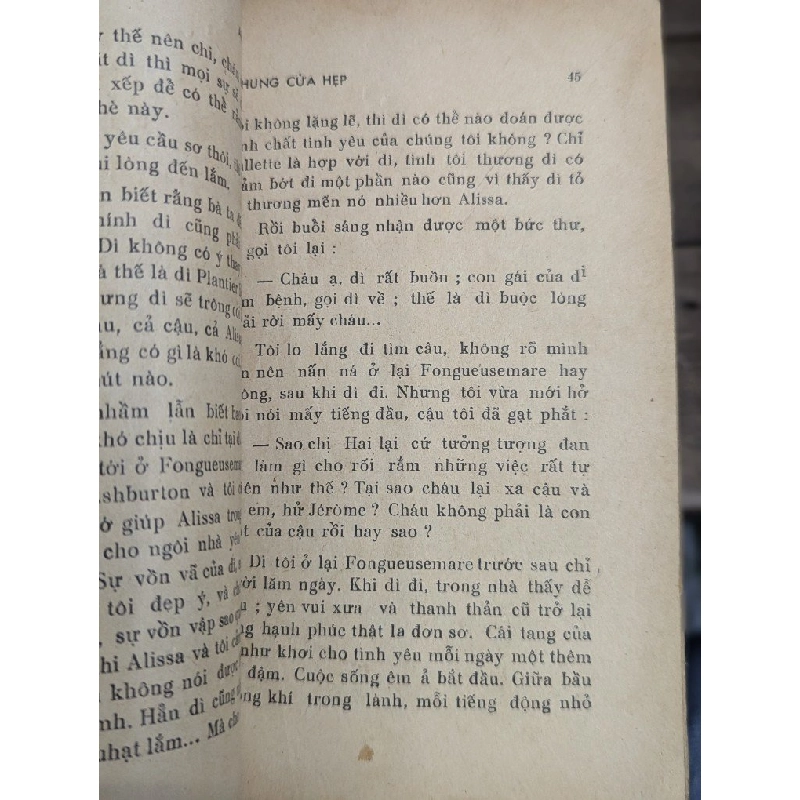 KHUNG CỬA HẸP  - ANDRÉ GIDE ( BÙI GIÁNG DỊCH ) 304378