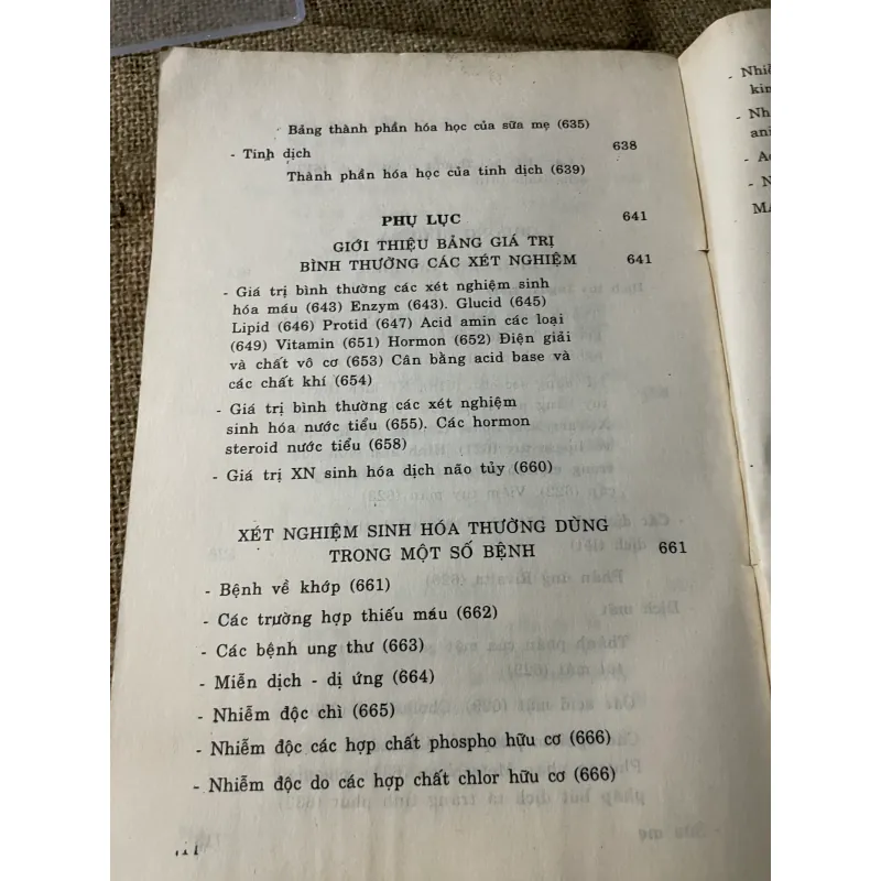 Hướng dẫn sử dụng CÁC XÉT NGHIỆM SINH HÓA - VŨ ĐÌNH VINH 574448