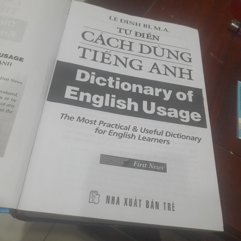 Lê Đình Bì, M.A. - Từ điển CÁCH DÙNG TIẾNG ANH 327703