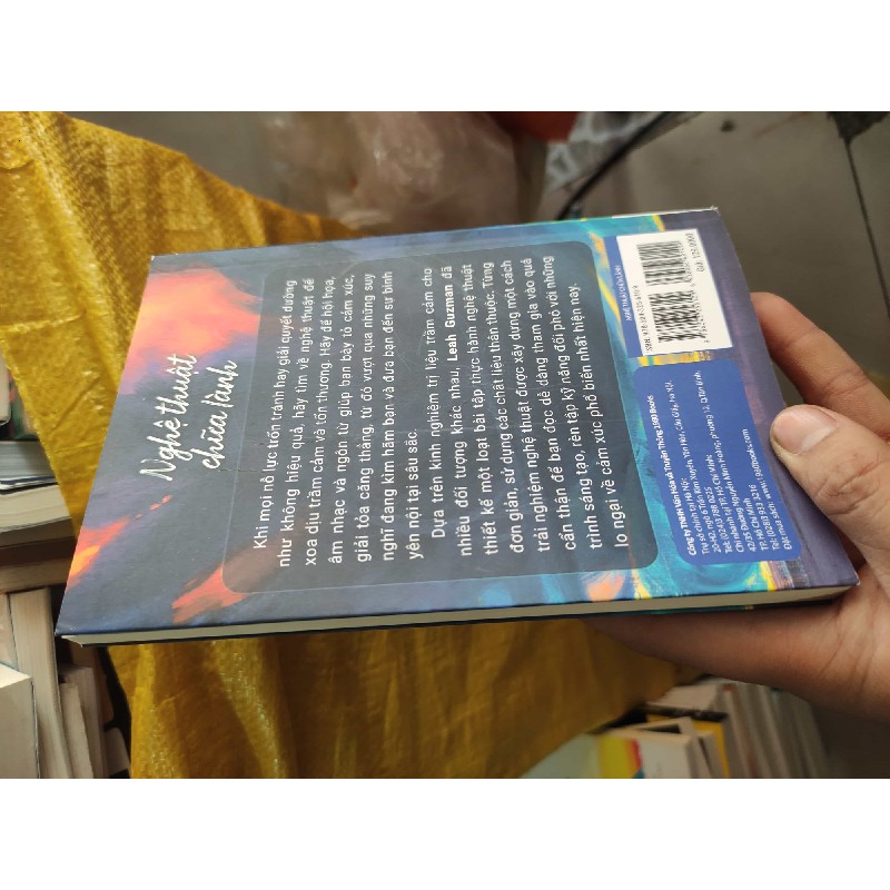 Nghệ thuật chữa lành giảm âu lo trầm cảm xoa dịu chấn thương tâm lý bằng liệu pháp nghệ thuật 44093