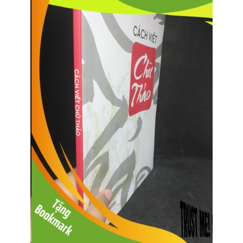 (TẶNG BOOKMARK) Cách viết chữ Thảo mới 80%( Bìa có vết ố) RBK1203 940449