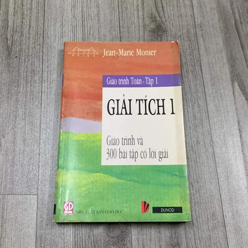 Giáo trình toán tập 1. Giải tích 1. 7b1 756439