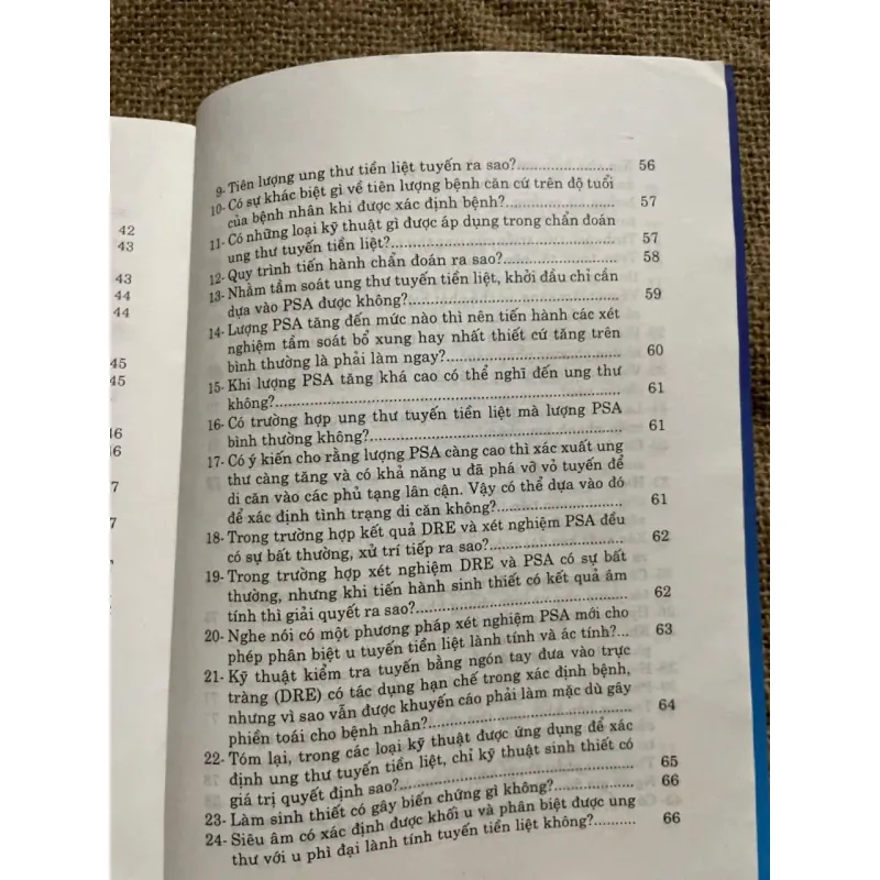 HỎI ĐÁP VỀ BỆNH TUYẾN TIỀN LIỆT - SÁCH Y 571849