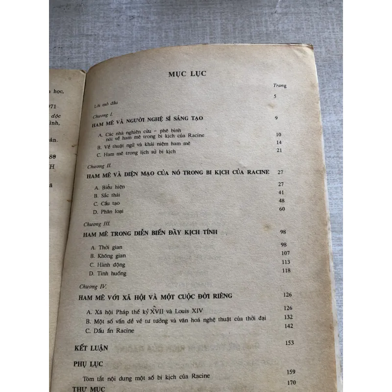 Ham mê trong bi kịch của Racine 781810
