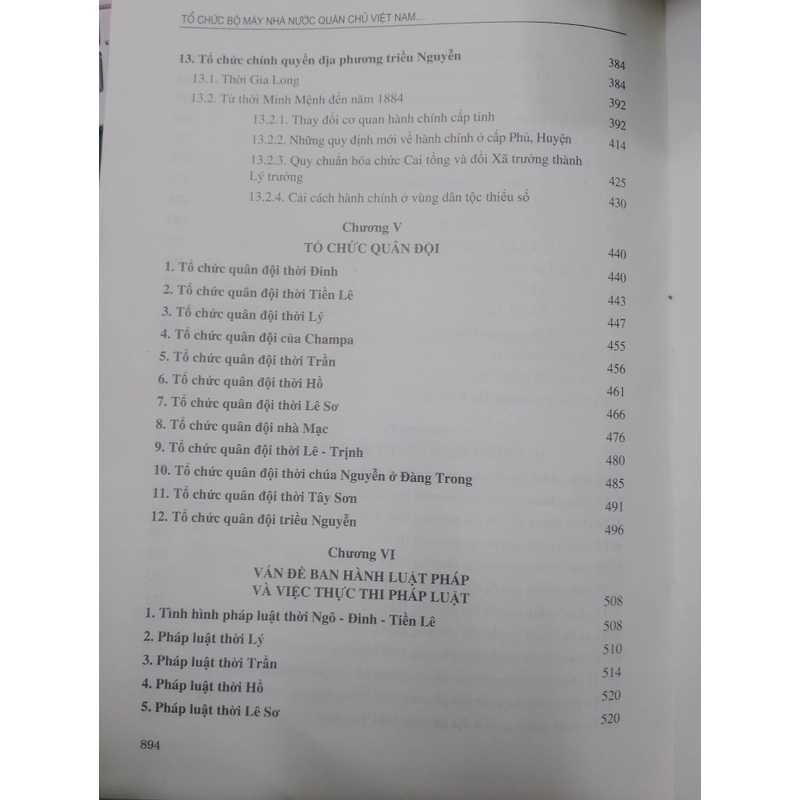 TỔ CHỨC BỘ MÁY NHÀ NƯỚC QUÂN CHỦ VIỆT NAM (TỪ NĂM 939 ĐẾN NĂM 1884) 492960