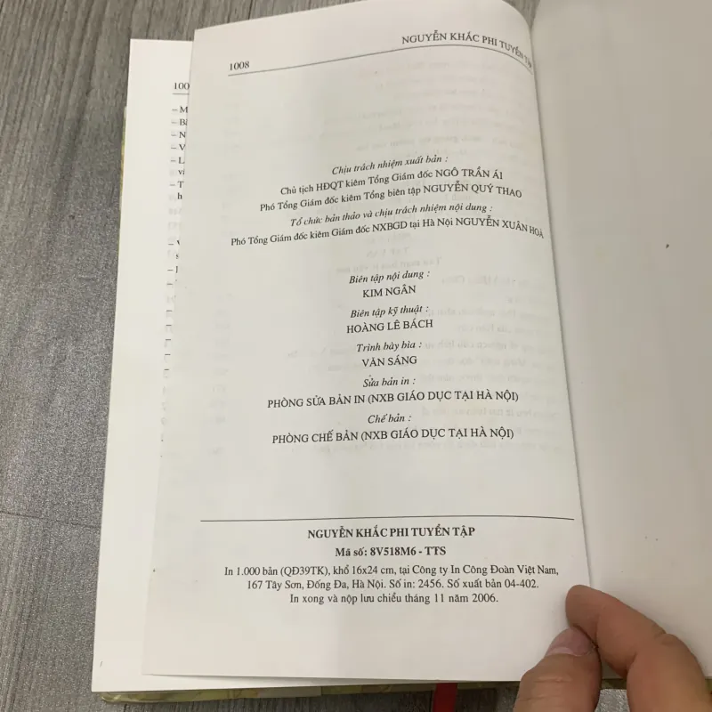 Nguyễn khắc phi tuyển tập. 3a1 1002858