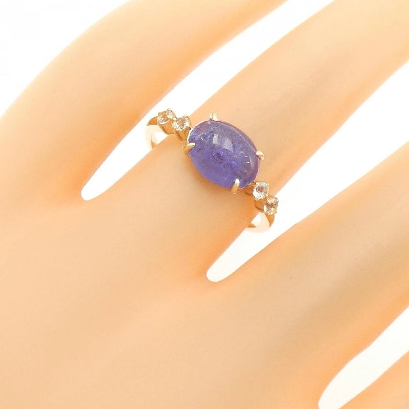 Nhẫn Tanzanite K18YG 668504